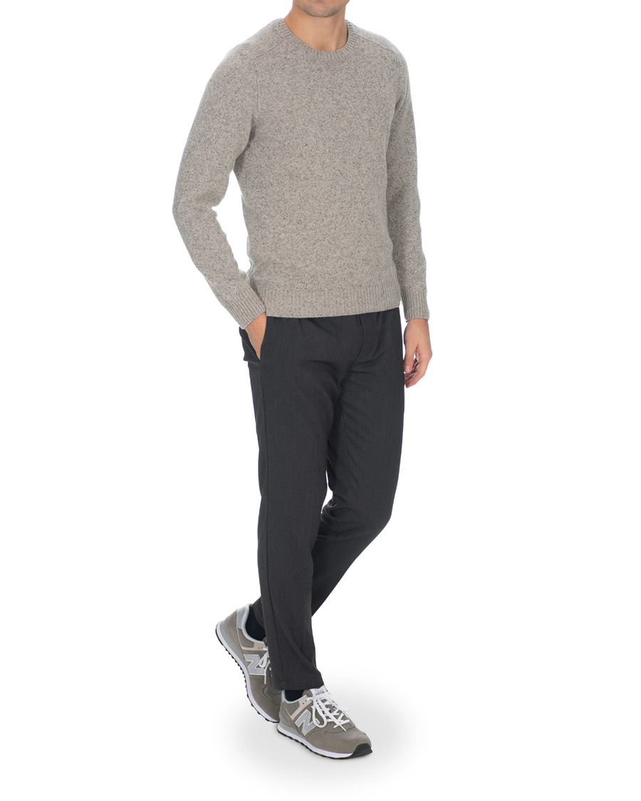 Herren | Hosen | Samsøe Samsøe | Samsøe & Samsøe Smithy Trousers Dark Grey Melange