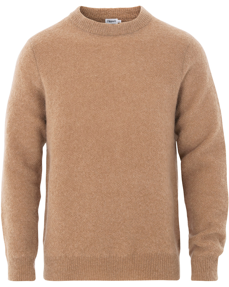 Herren | Pullover | Filippa K | Julian Mohair Sweater Dark Khaki