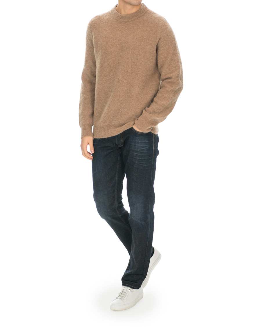 Herren | Pullover | Filippa K | Julian Mohair Sweater Dark Khaki