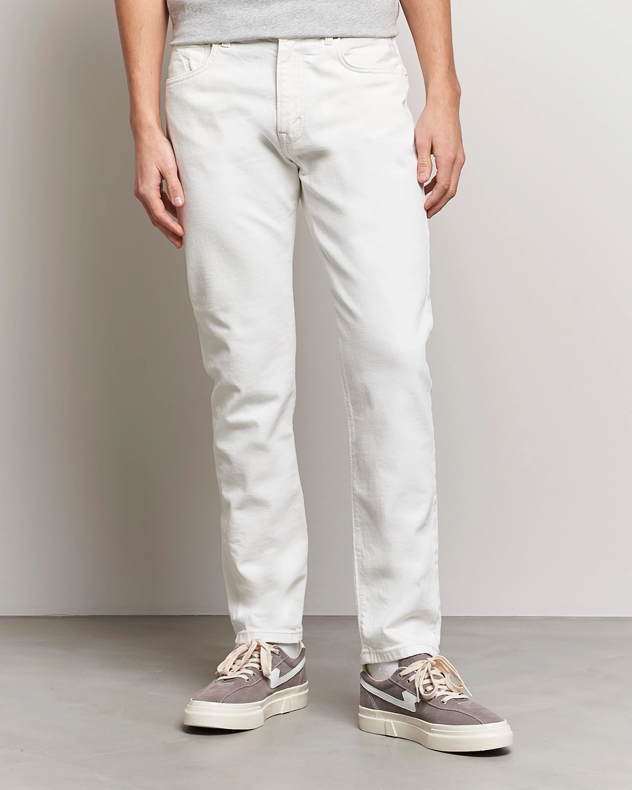 Herren | Weiße Jeans | Jeanerica | TM005 Tapered Jeans Natural White