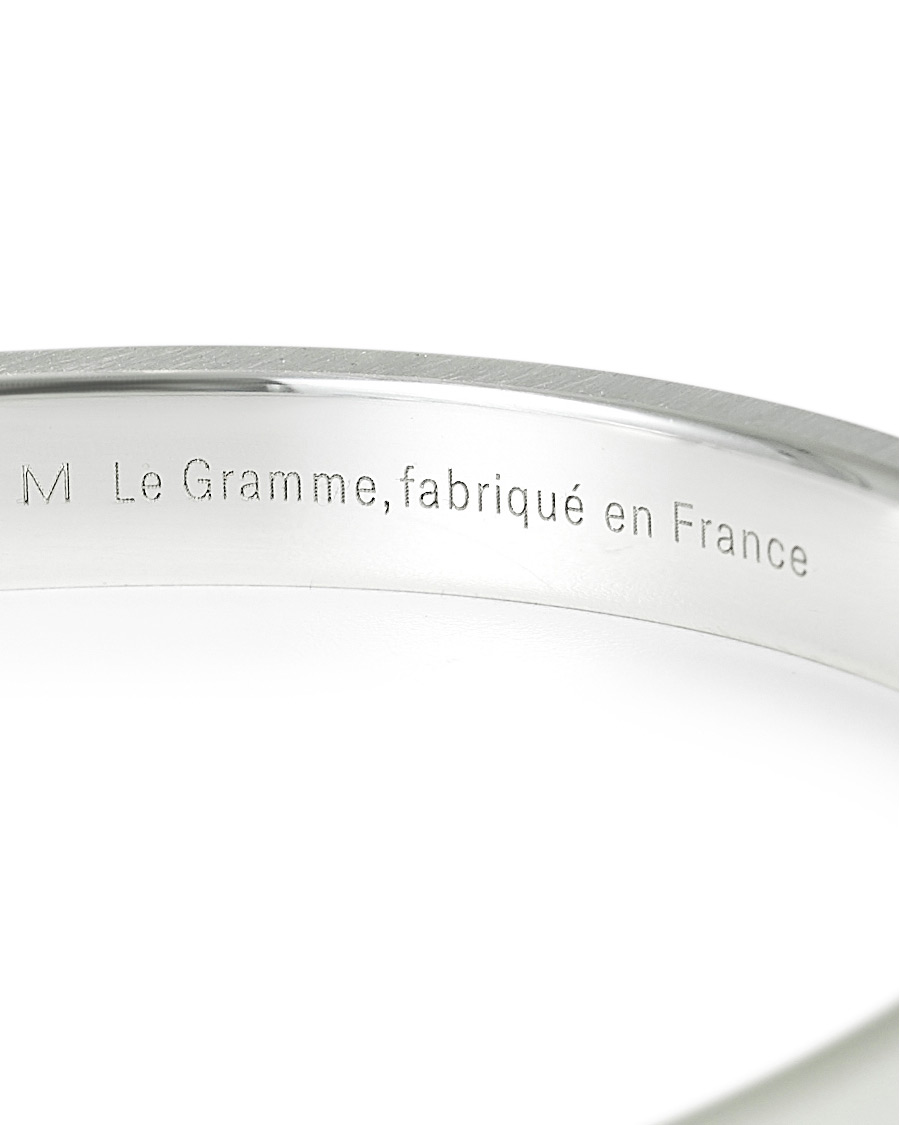Herren | LE GRAMME Ribbon Bracelet Brushed Sterling Silver 15g | LE GRAMME | Ribbon Bracelet Brushed Sterling Silver 15g