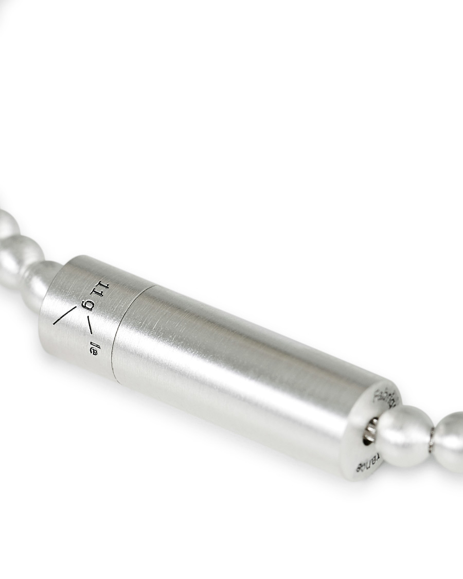 Herren | LE GRAMME Beads Bracelet Brushed Sterling Silver 11g | LE GRAMME | Beads Bracelet Brushed Sterling Silver 11g