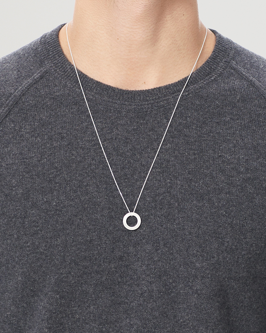 Herren | Für den Connaisseur | LE GRAMME | Circle Necklace Le 2.5  Sterling Silver