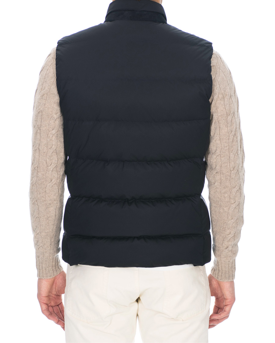 Herren | Jacken | Ralph Lauren Purple Label | Whitwell Matt Nylon Vest Chairman Navy