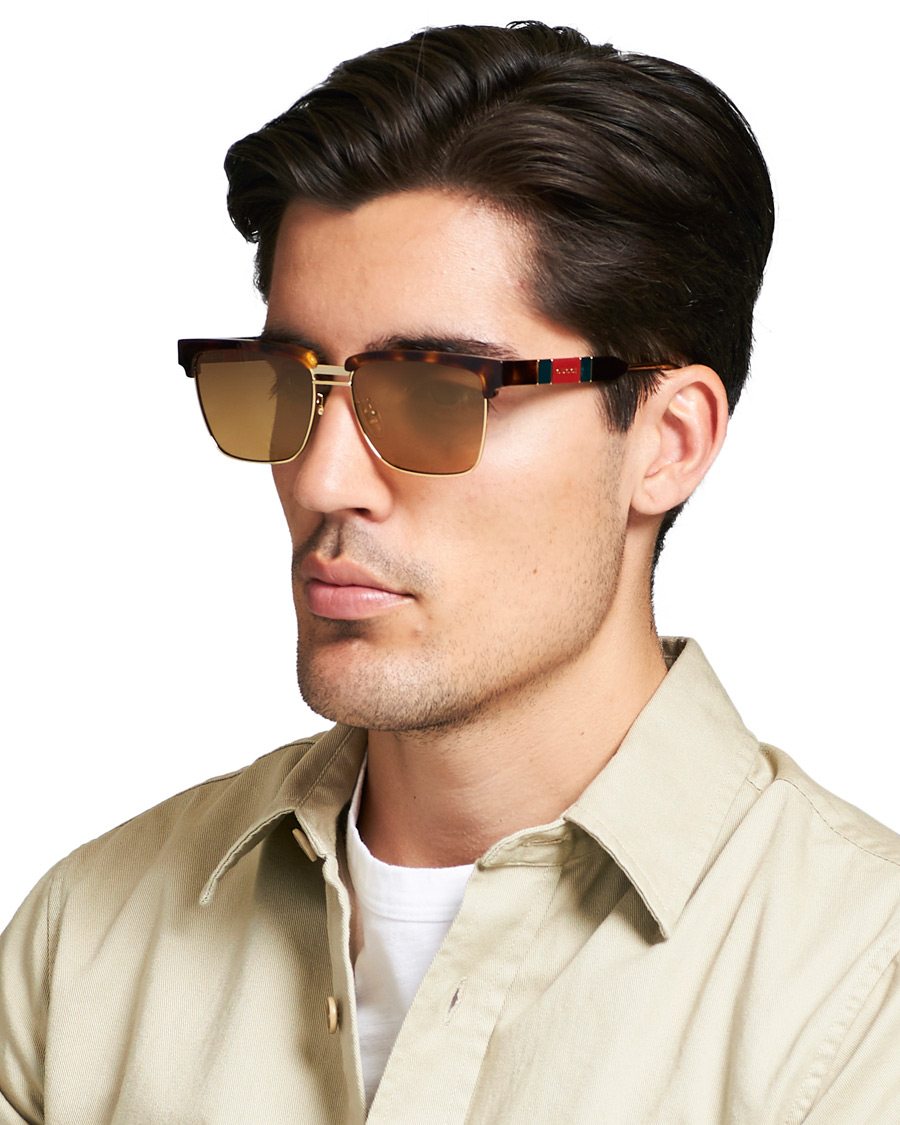 Herren | Gucci GG0603S Sunglasses Havana/Brown | Gucci | GG0603S Sunglasses Havana/Brown