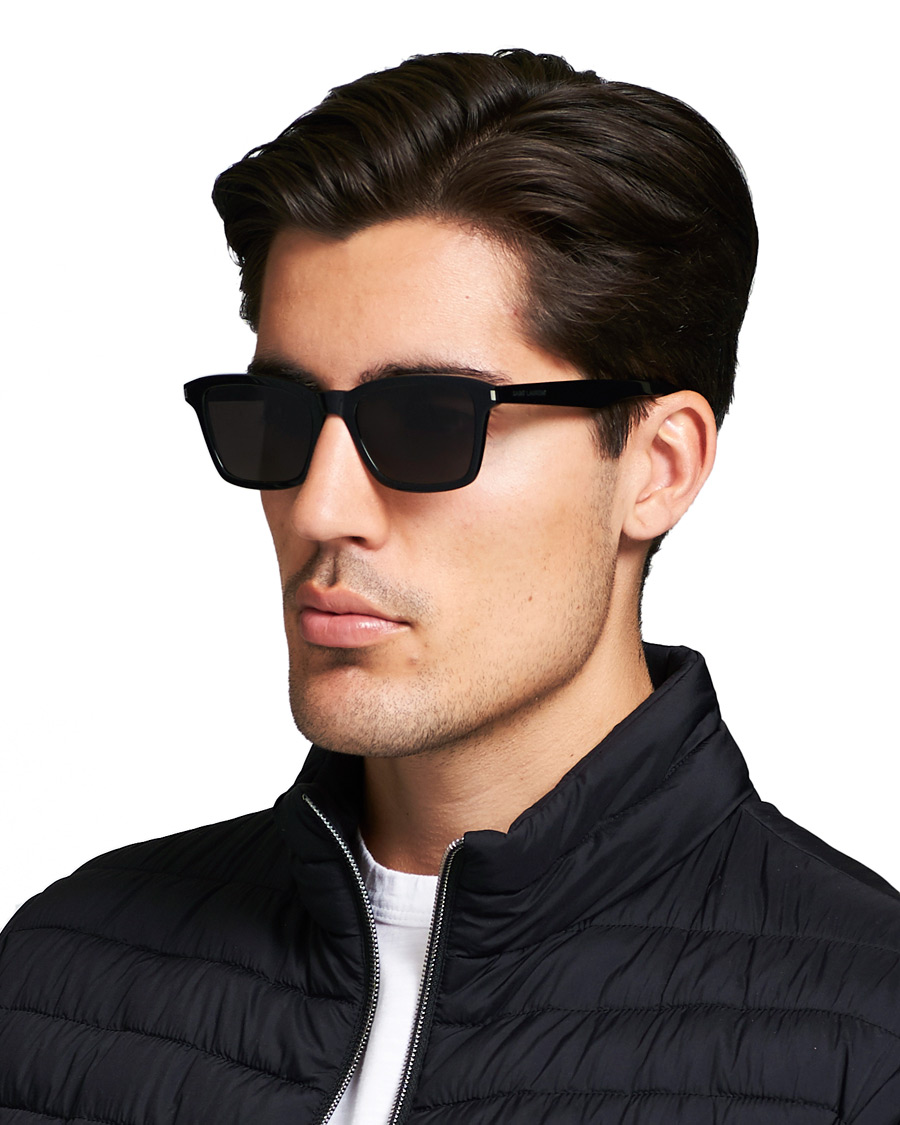 Herren | Saint Laurent SL 281 Sunglasses Black/Grey | Saint Laurent | SL 281 Sunglasses Black/Grey