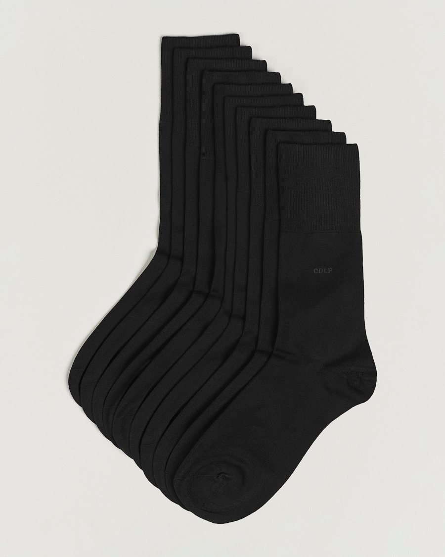 Herren | Socken | CDLP | 10-Pack Bamboo Socks Black