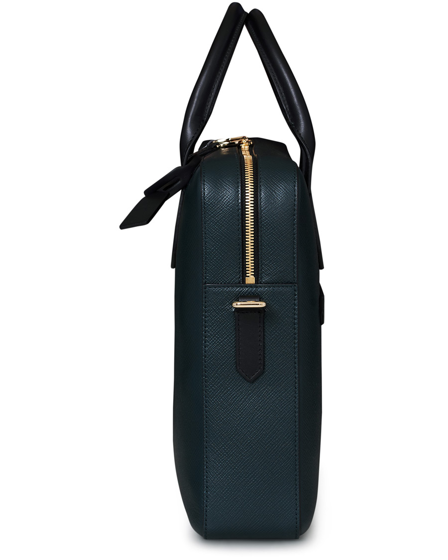 Herren | Smythson Maxi Panama Slim Briefcase Sage Green | Smythson | Maxi Panama Slim Briefcase Sage Green
