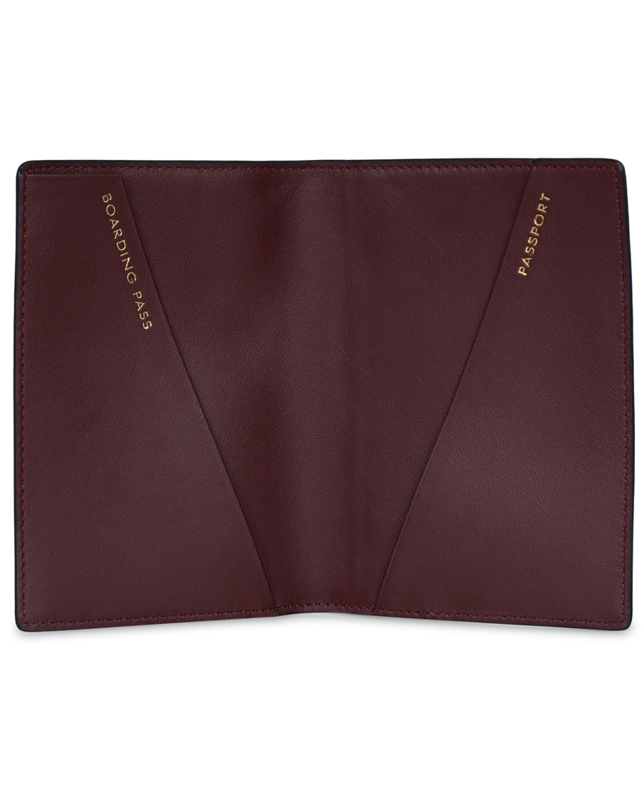 Herren | Smythson Panama Passport Cover Navy | Smythson | Panama Passport Cover Navy