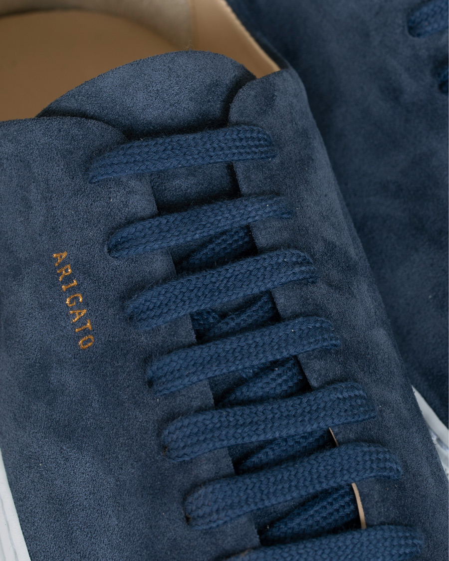 Herren | Axel Arigato Cap Toe Sneaker Navy Suede | Axel Arigato | Cap Toe Sneaker Navy Suede