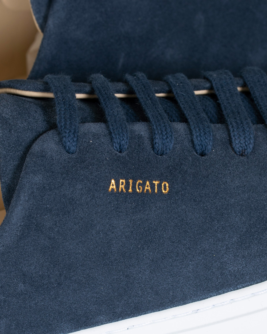 Herren | Axel Arigato Cap Toe Sneaker Navy Suede | Axel Arigato | Cap Toe Sneaker Navy Suede