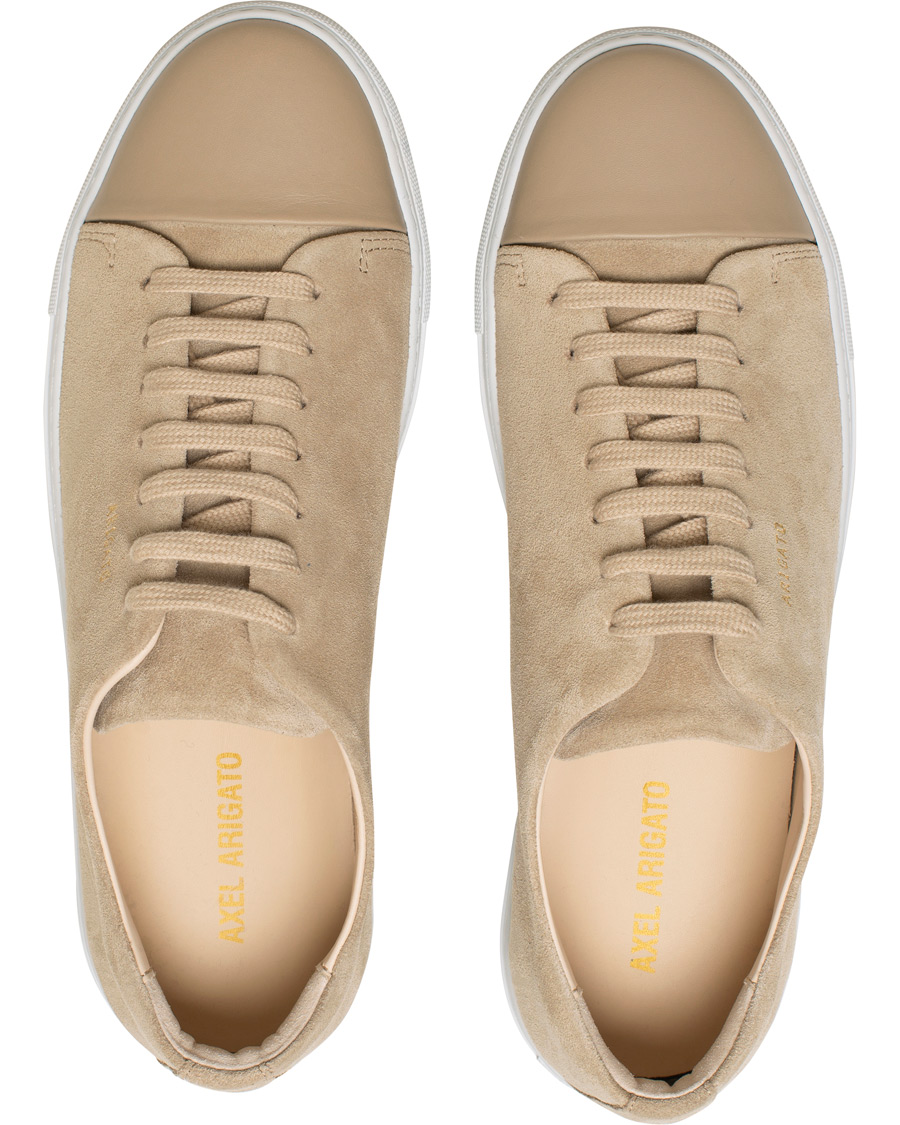 Herren | Axel Arigato Cap Toe Sneaker Beige Suede | Axel Arigato | Cap Toe Sneaker Beige Suede