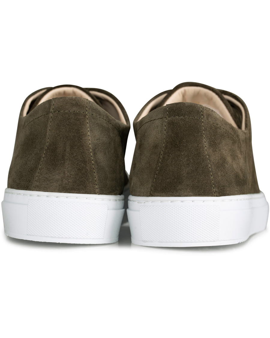 Herren | Axel Arigato Cap Toe Sneaker Military Green Suede | Axel Arigato | Cap Toe Sneaker Military Green Suede