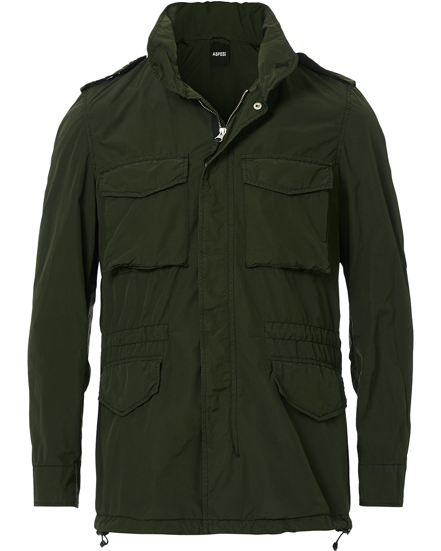 Herren | Jacken | Aspesi | M65 Replica Field Jacket Dark Green