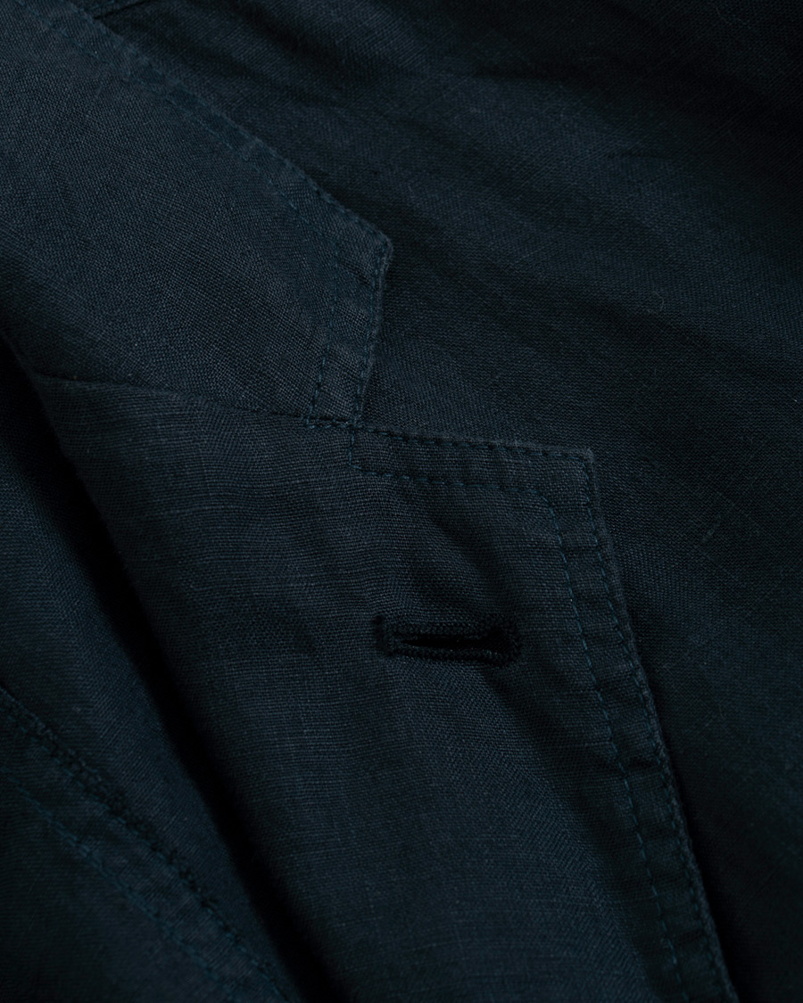 Herren | Sakkos | Aspesi | Samuraki Linen Blazer Navy