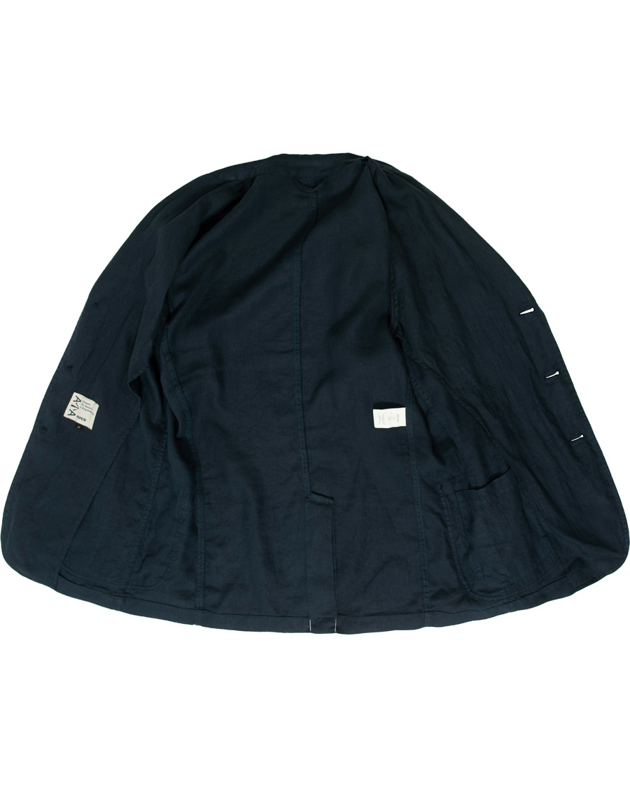Herren | Sakkos | Aspesi | Samuraki Linen Blazer Navy