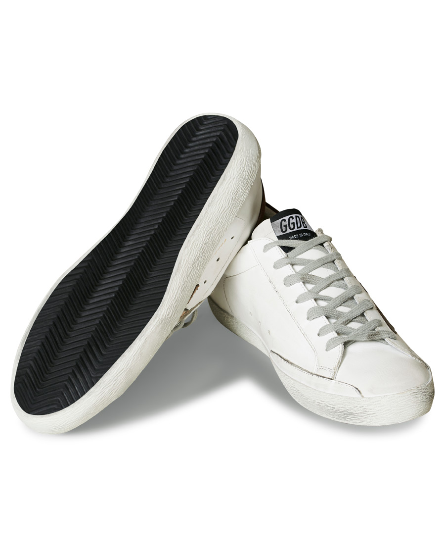 Herren | Golden Goose Deluxe Brand Incense Nabuck Star Superstar Sneaker White Calf | Golden Goose | Deluxe Brand Incense Nabuck Star Superstar Sneaker White Calf