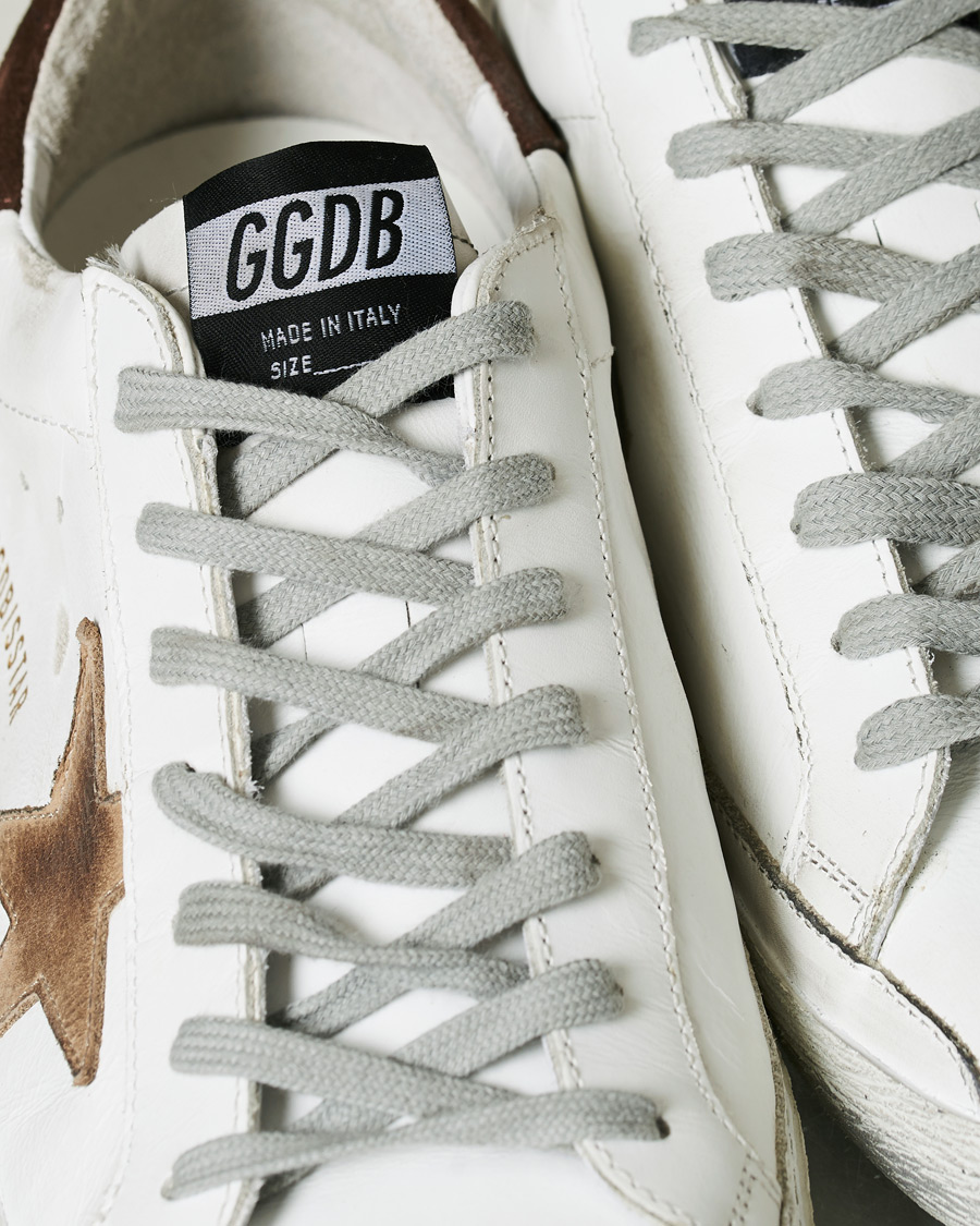 Herren | Golden Goose Deluxe Brand Incense Nabuck Star Superstar Sneaker White Calf | Golden Goose | Deluxe Brand Incense Nabuck Star Superstar Sneaker White Calf