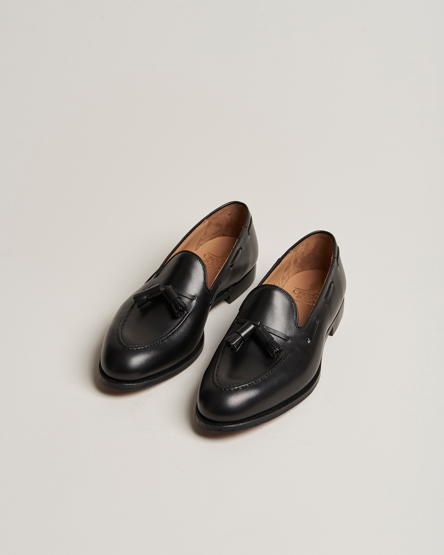 Herren | Crockett & Jones | Crockett & Jones | Cavendish 2 Tassel Loafer Black Calf