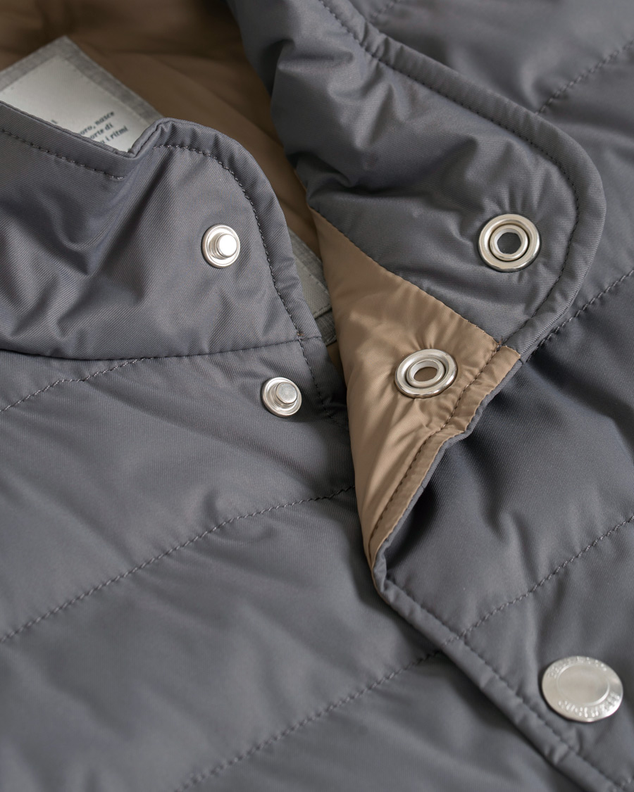 Herren | Jacken | Brunello Cucinelli | Matte Nylon Try-Layer Gilet Dark Grey