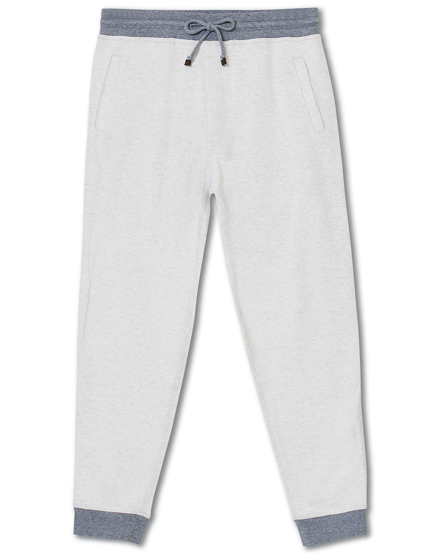 Herren | Hosen | Brunello Cucinelli | Super Light Cotton Jogging Trousers Light Beige