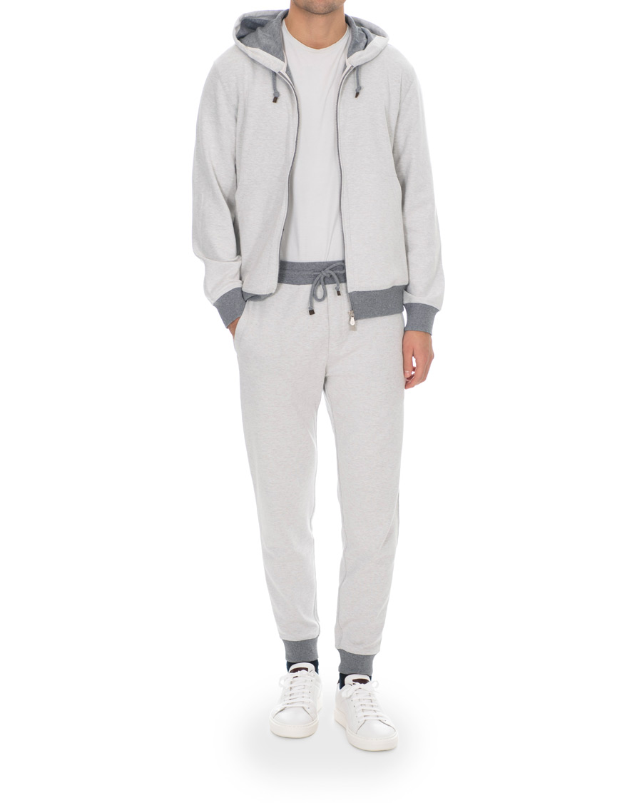 Herren | Hosen | Brunello Cucinelli | Super Light Cotton Jogging Trousers Light Beige