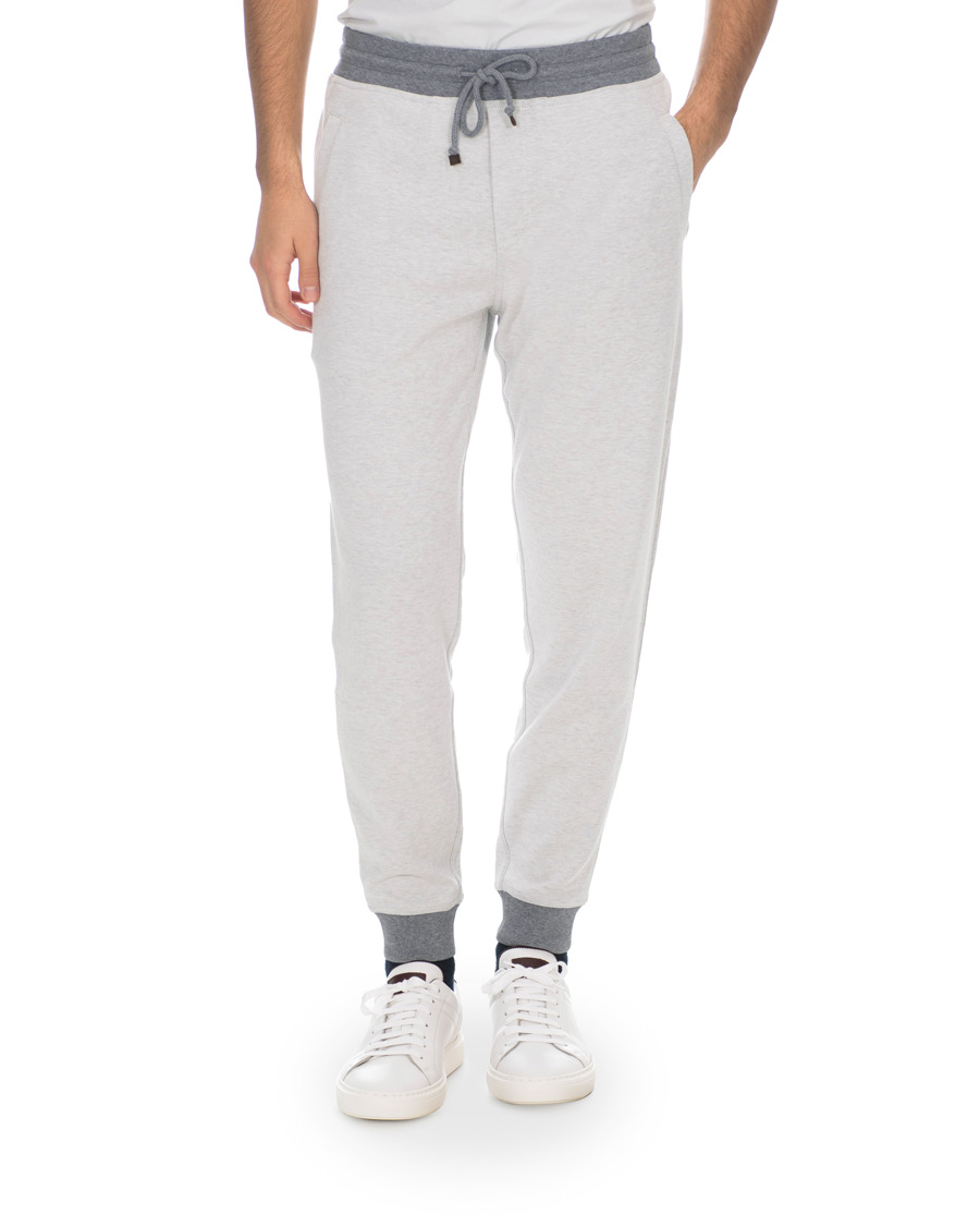 Herren | Hosen | Brunello Cucinelli | Super Light Cotton Jogging Trousers Light Beige