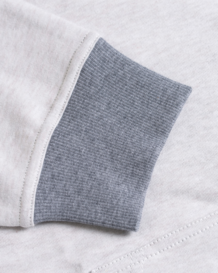 Herren | Pullover | Brunello Cucinelli | Super Light Cotton Full Zip Hoodie Light Beige