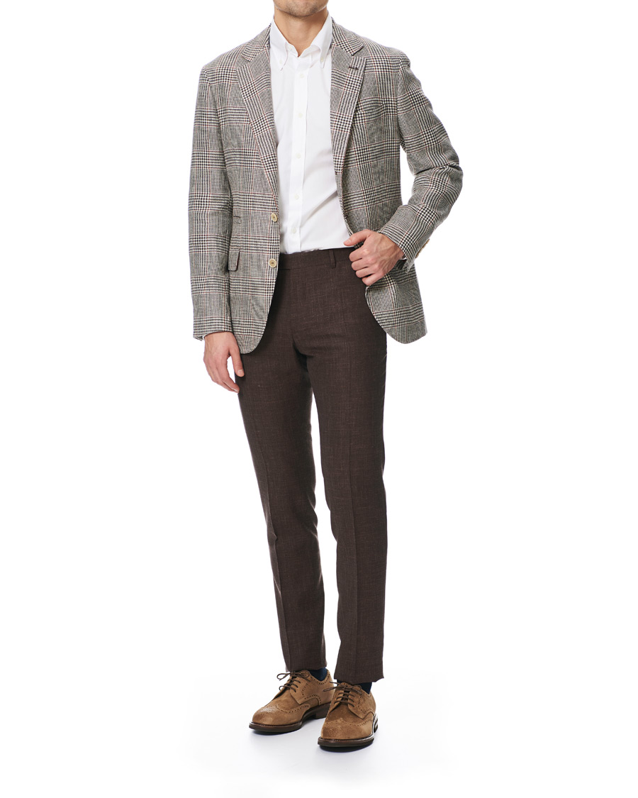 Herren | Hemden | Brunello Cucinelli | Twill Cotton Button Down Shirt White