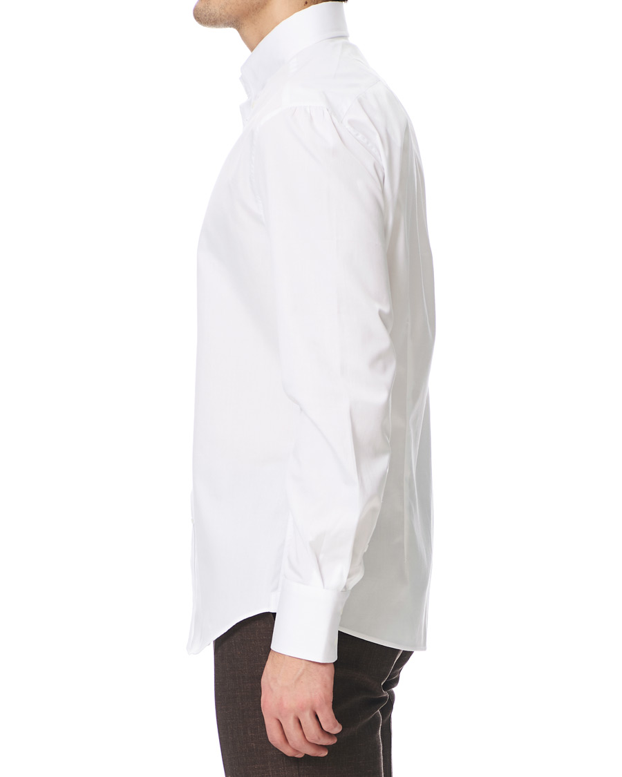 Herren | Hemden | Brunello Cucinelli | Twill Cotton Button Down Shirt White