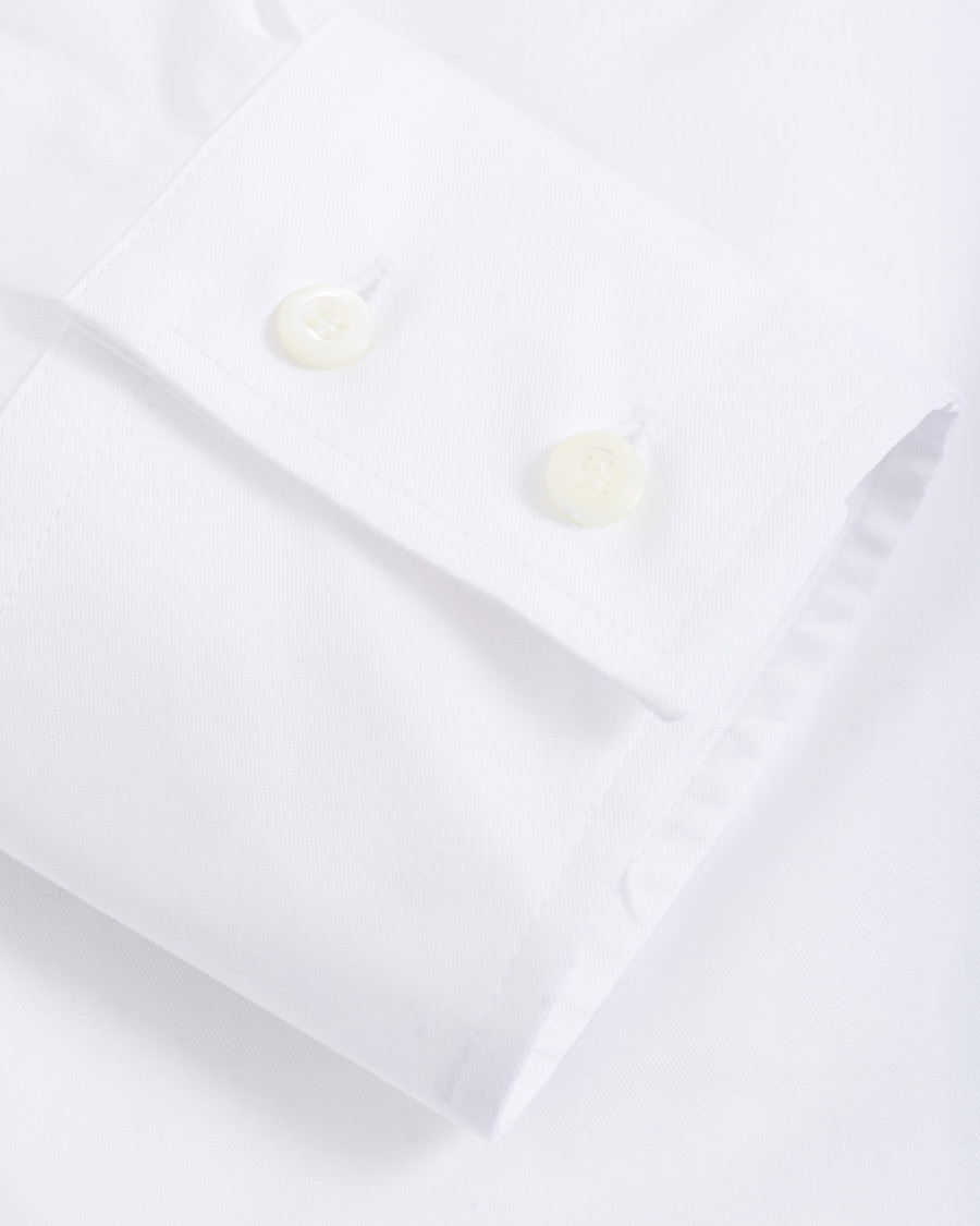 Herren | Hemden | Brunello Cucinelli | Twill Cotton Button Down Shirt White