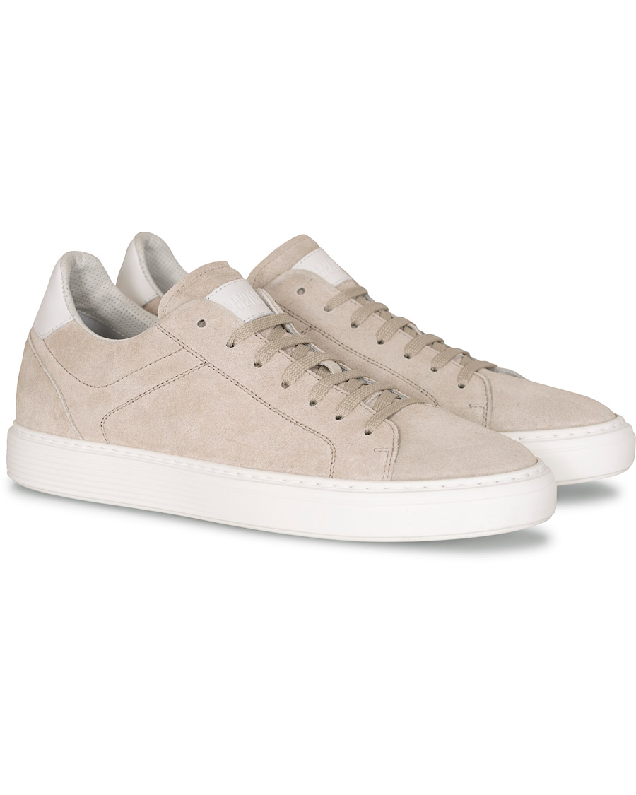 Herren | Brunello Cucinelli Classic Sneakers Light Grey Suede | Brunello Cucinelli | Classic Sneakers Light Grey Suede