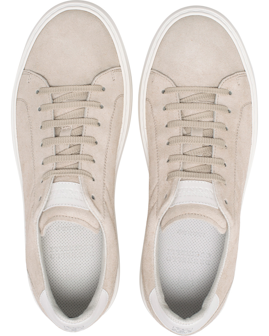 Herren | Brunello Cucinelli Classic Sneakers Light Grey Suede | Brunello Cucinelli | Classic Sneakers Light Grey Suede