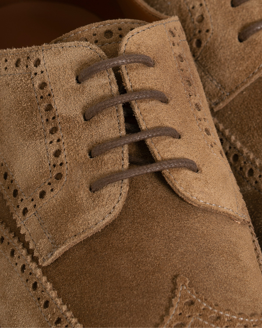 Herren | Brunello Cucinelli Wingtip Brogues Brown Suede | Brunello Cucinelli | Wingtip Brogues Brown Suede