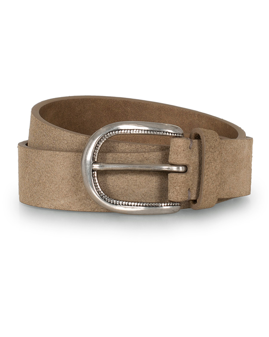 Herren | Brunello Cucinelli 3 cm Belt Brown Suede | Brunello Cucinelli | 3 cm Belt Brown Suede