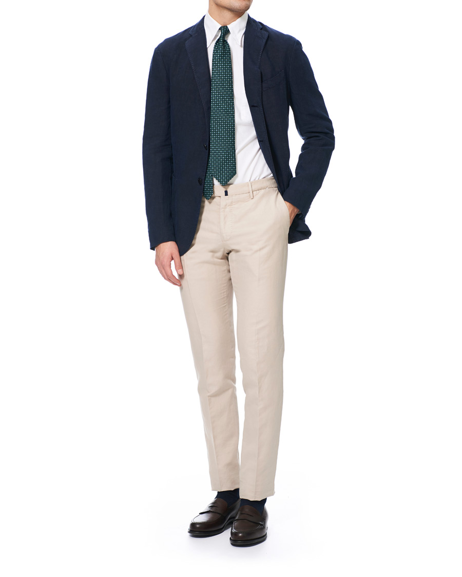 Herren | Sakkos | Boglioli | K Jacket Linen Blazer Dark Blue
