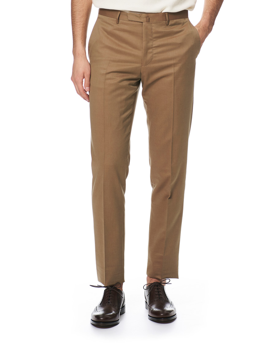 Herren | Anzüge | Boglioli | K Jacket Patch Pocket Wool Blend Suit Tobacco