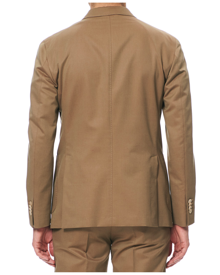 Herren | Anzüge | Boglioli | K Jacket Patch Pocket Wool Blend Suit Tobacco