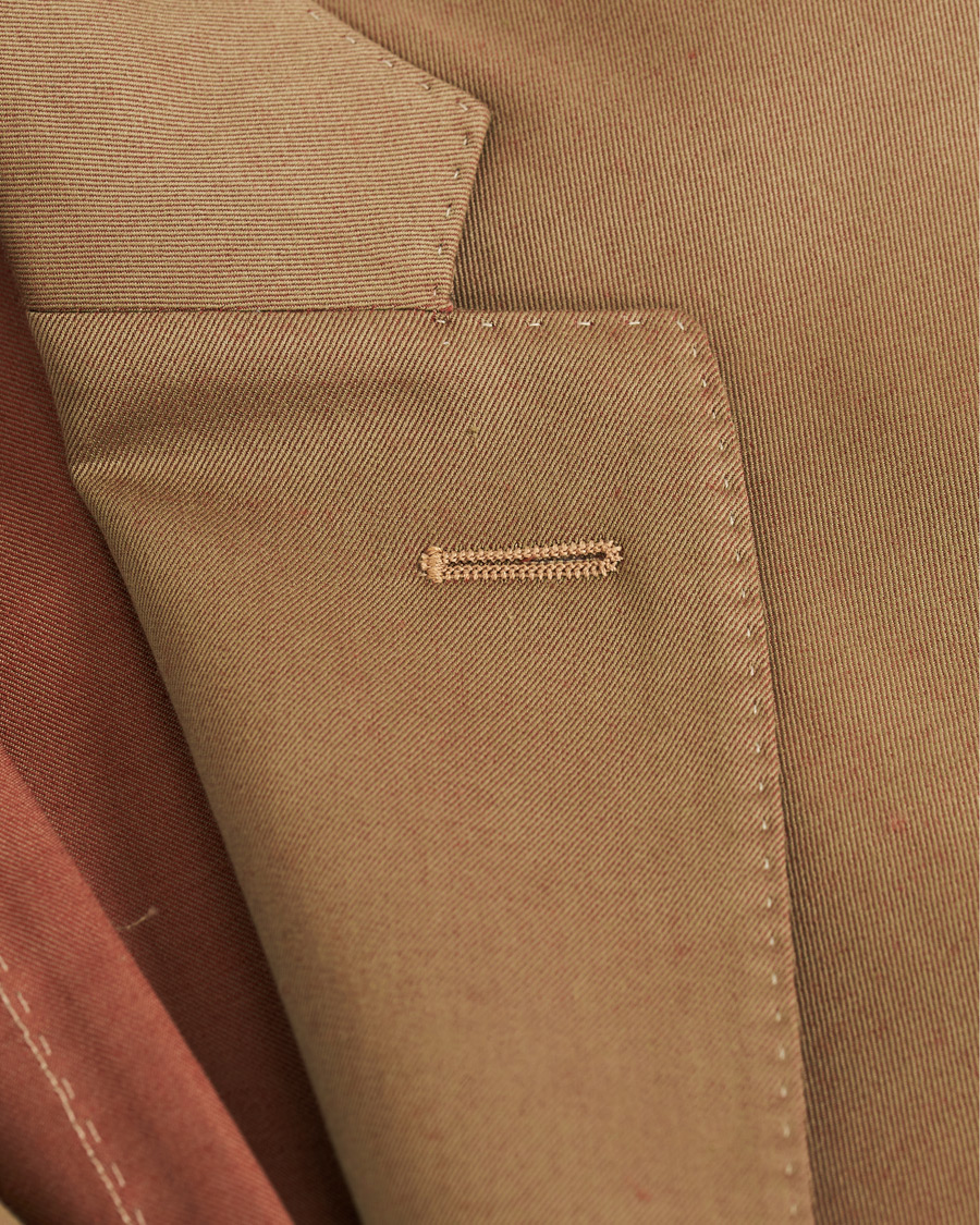 Herren | Anzüge | Boglioli | K Jacket Patch Pocket Wool Blend Suit Tobacco