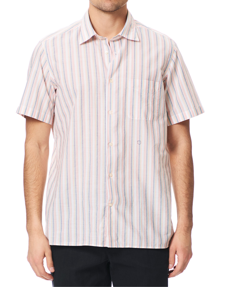 Herren | Hemden | Massimo Alba | Malibu Short Sleeve Shirt Mandarino
