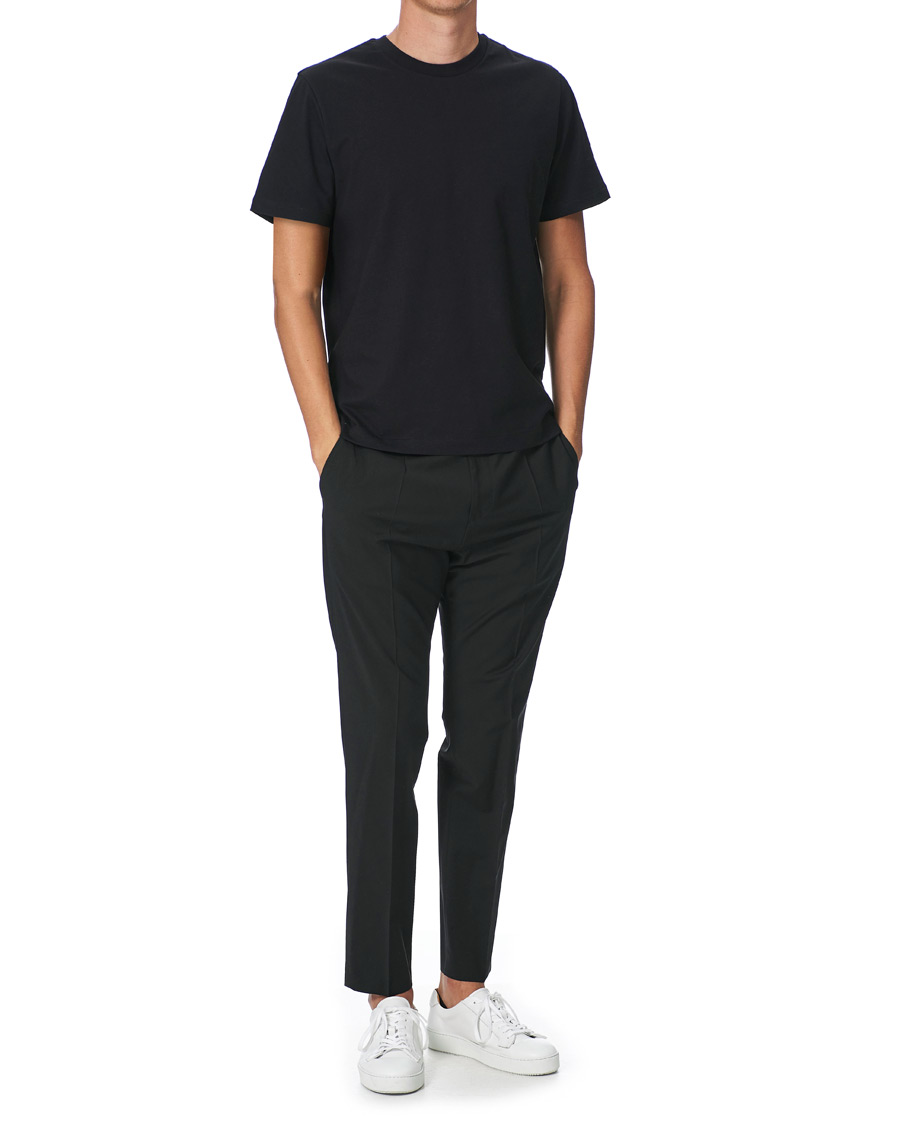 Herren | T-Shirts | Filippa K | Single Jersey Regular Tee Black