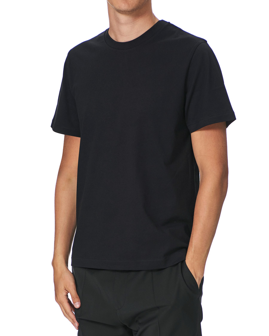 Herren | T-Shirts | Filippa K | Single Jersey Regular Tee Black