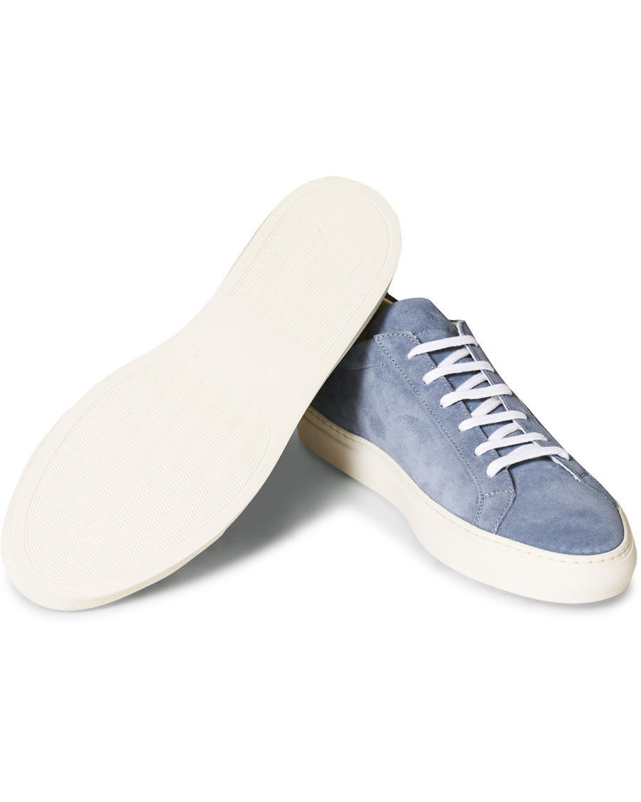 Herren | Common Projects Original Achilles Sneakers Blue Suede | Common Projects | Original Achilles Sneakers Blue Suede