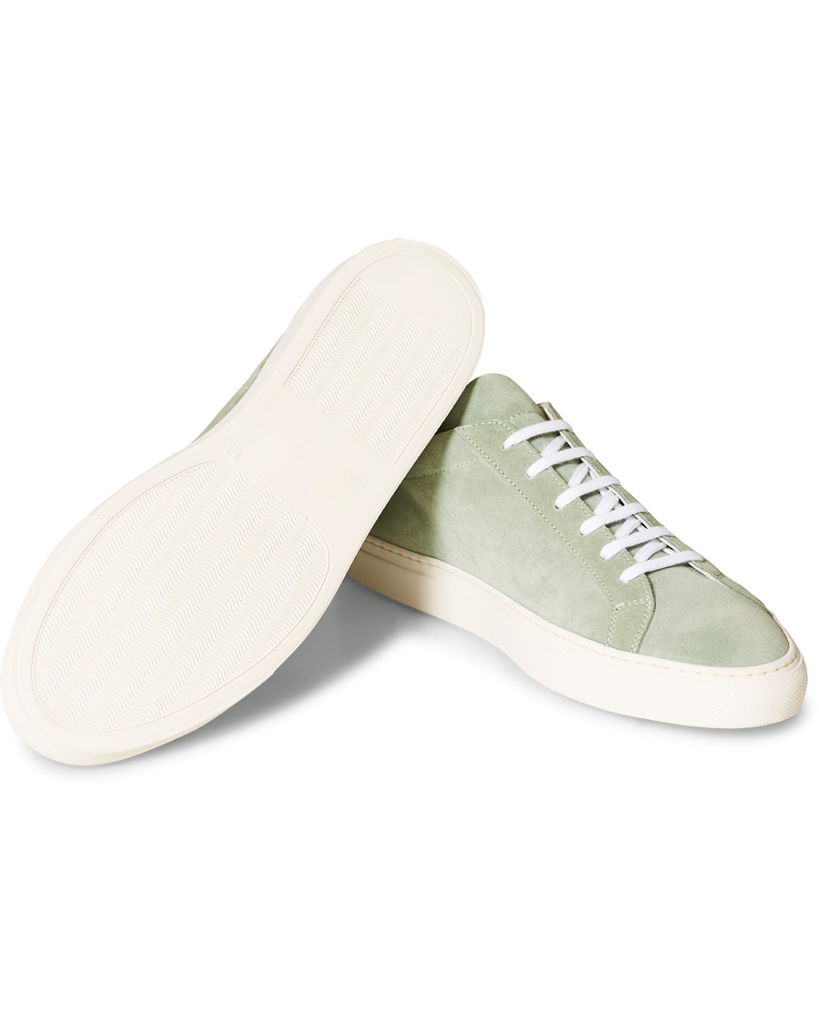 Herren | Common Projects Original Achilles Sneakers Green Suede | Common Projects | Original Achilles Sneakers Green Suede