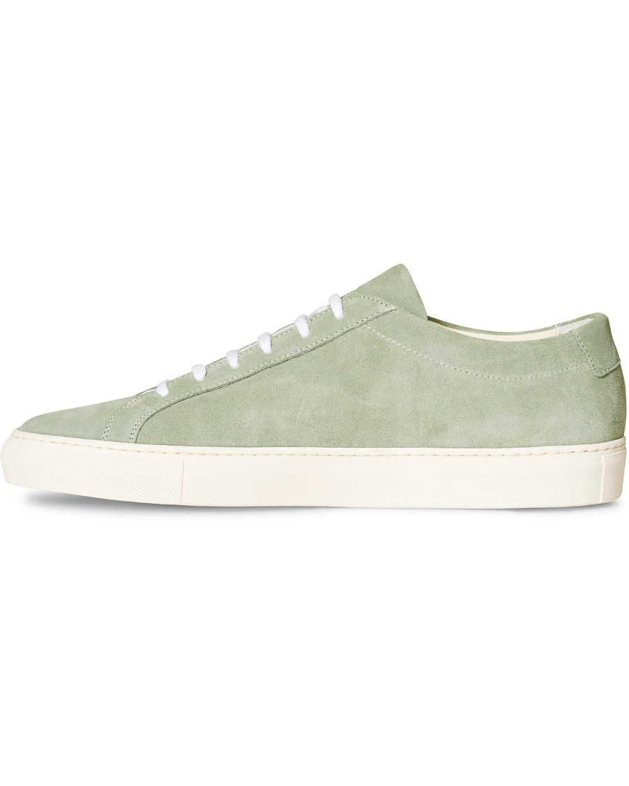 Herren | Common Projects Original Achilles Sneakers Green Suede | Common Projects | Original Achilles Sneakers Green Suede
