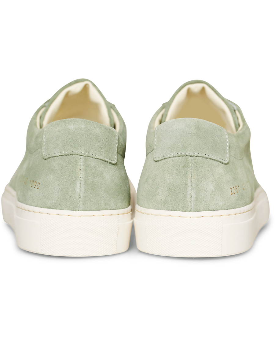 Herren | Common Projects Original Achilles Sneakers Green Suede | Common Projects | Original Achilles Sneakers Green Suede