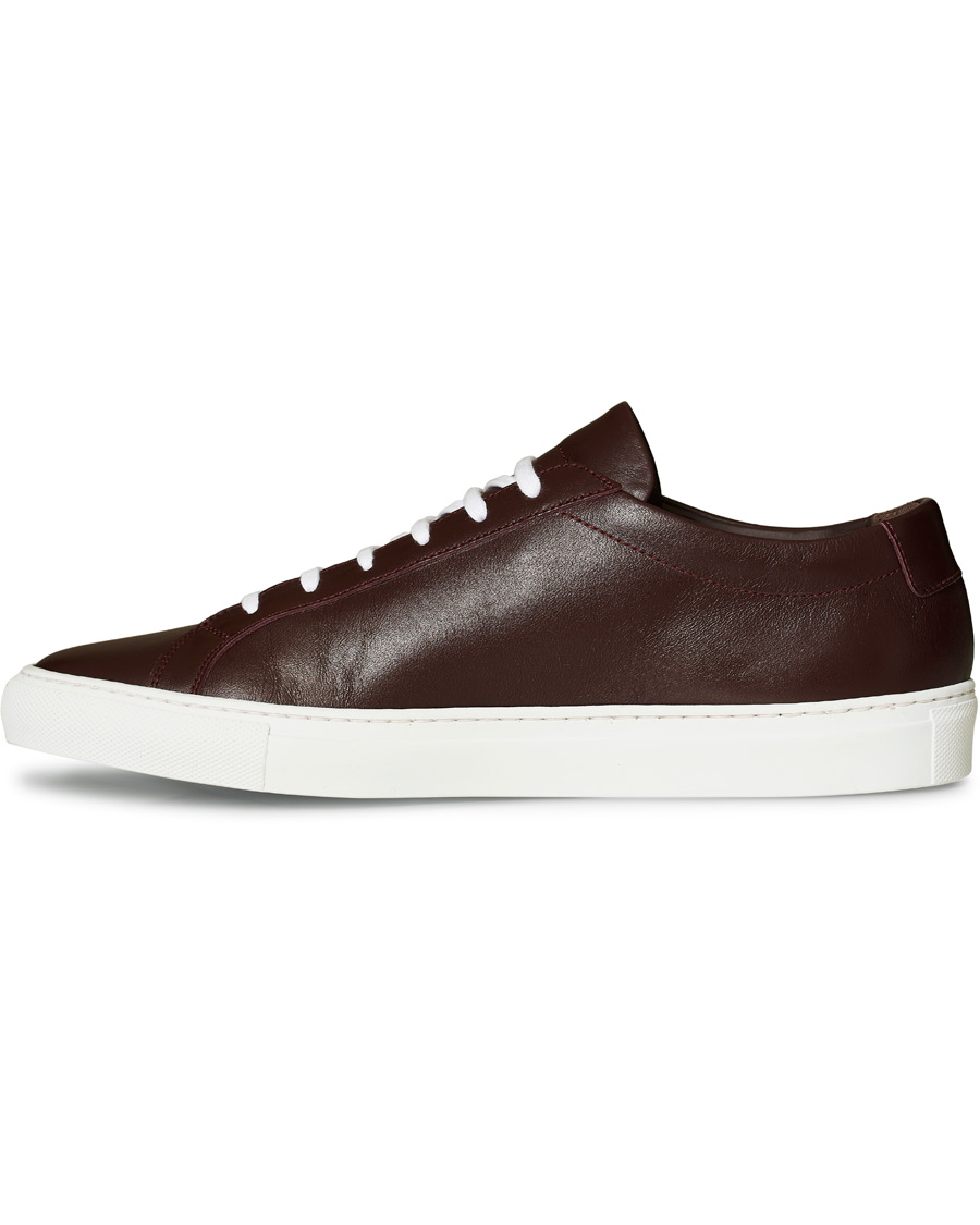 Herren | Common Projects Original Achilles Sneakers Bordeaux Calf | Common Projects | Original Achilles Sneakers Bordeaux Calf