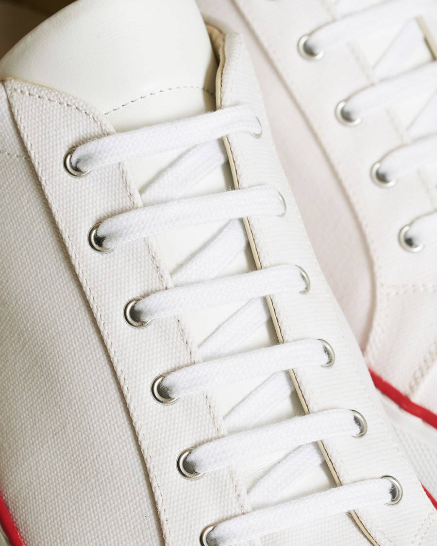 Herren | Common Projects Achilles Sneakers White Canvas | Common Projects | Achilles Sneakers White Canvas