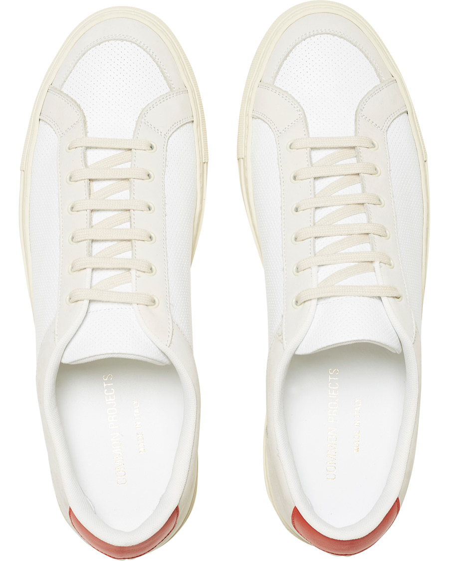 Herren | Common Projects Achilles Sneakers White Canvas | Common Projects | Achilles Sneakers White Canvas