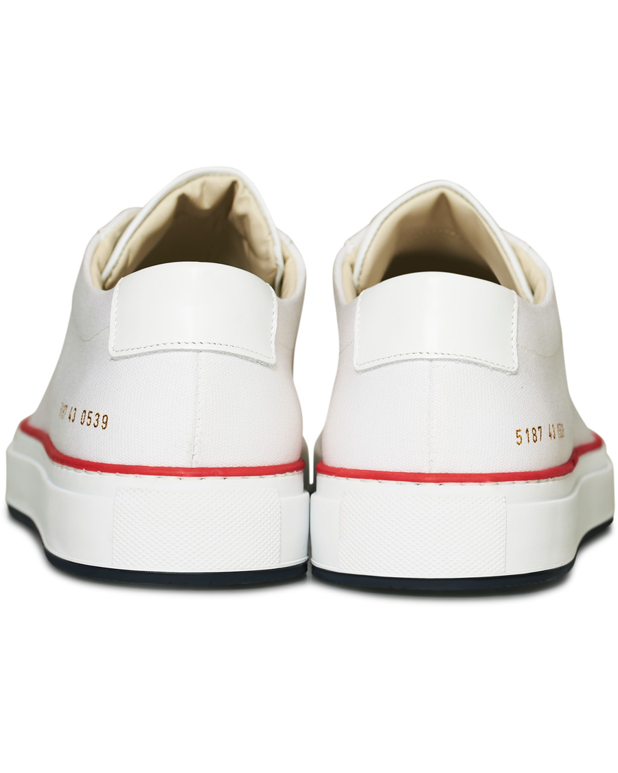 Herren | Common Projects Achilles Sneakers White Canvas | Common Projects | Achilles Sneakers White Canvas